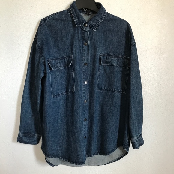 Forever 21 Oversized Denim Jacket - Picture 8 of 8